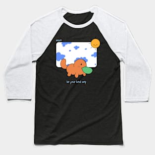 Cute Animal Cartoon Drawing Baseball T-Shirt